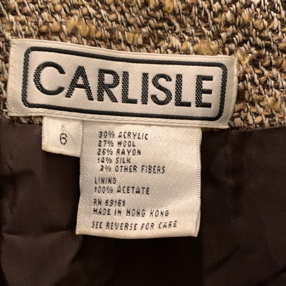 Carlisle Blazer with fur trim, size 6 - Picture 3 of 7